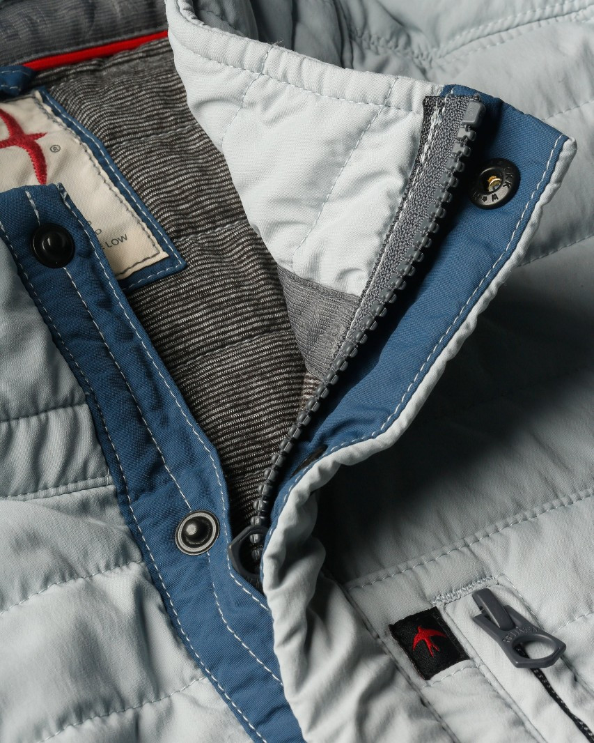 Windzip Jacket in Ghost Grey