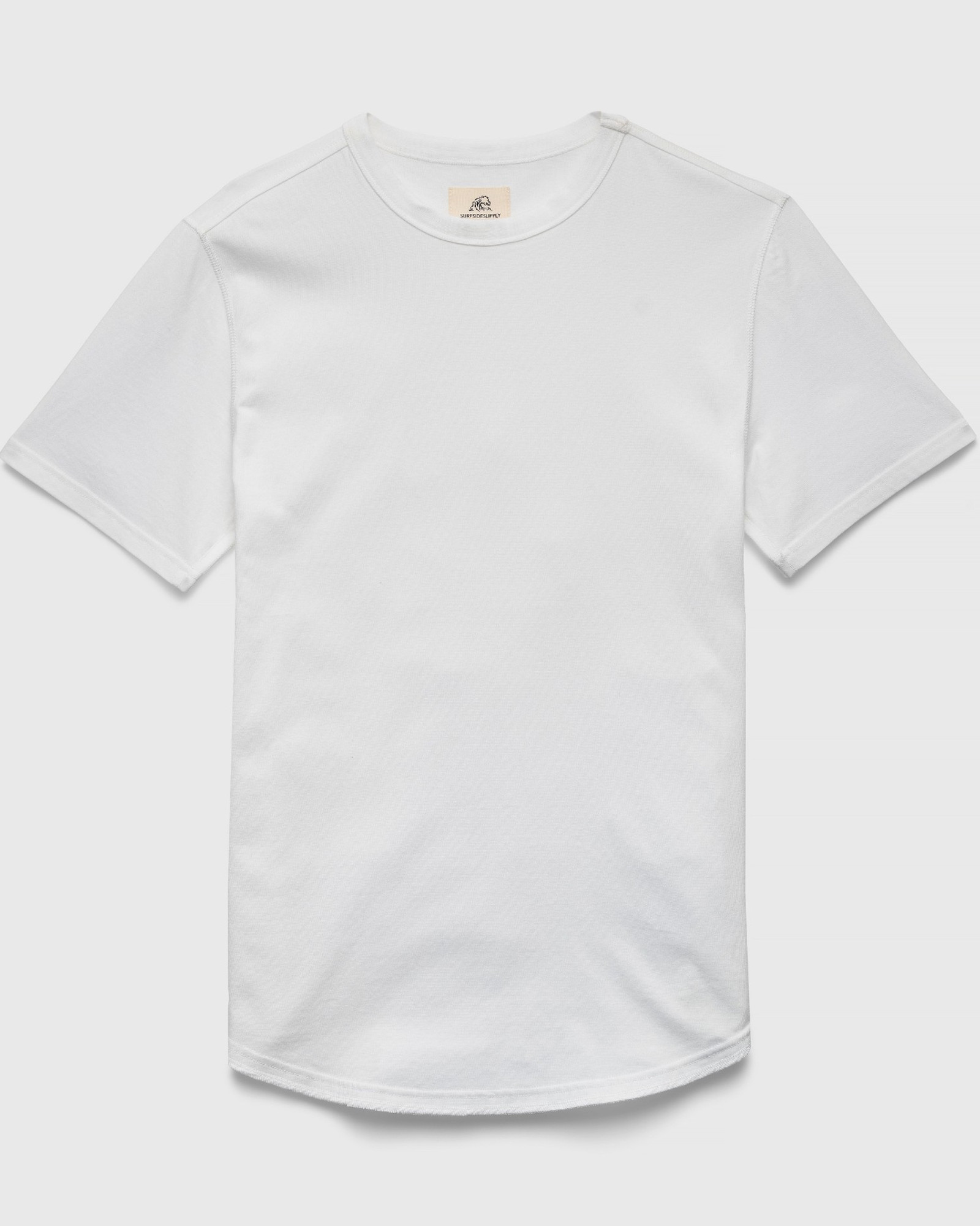 Salty Scoop Tee in White