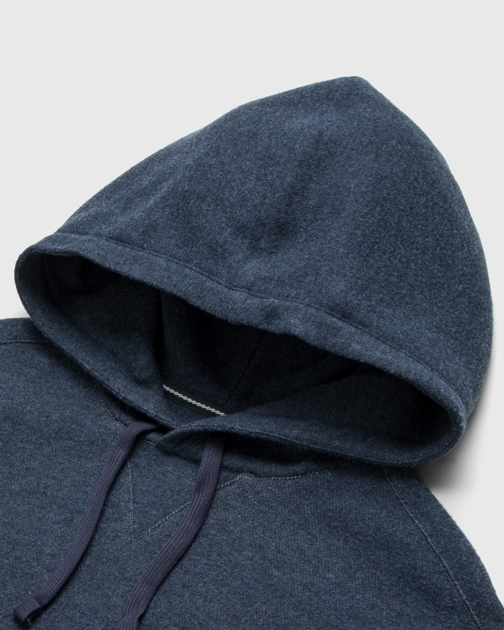 Justin Cashmist Sweater Fleece Hoodie in Navy Heather