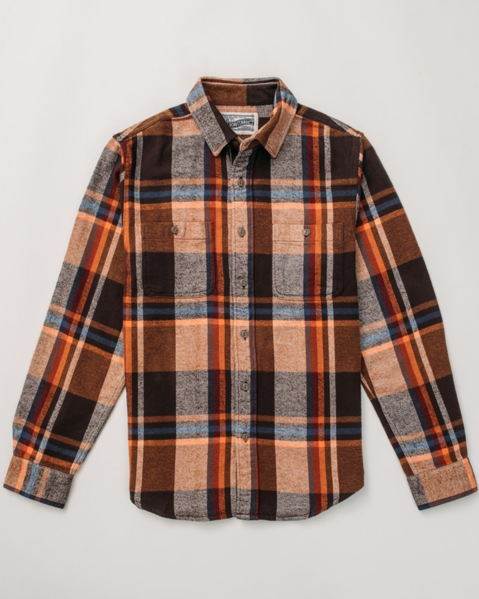 Plaid Cotton Flannel Shirt in Sedona