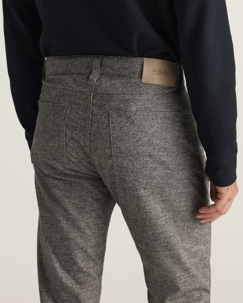 Courage Straight Leg Pants in Melange Elite