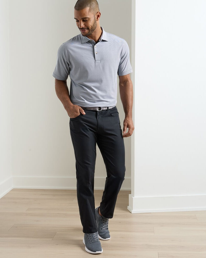 Peter Millar Eb66 Performance Pant in Black