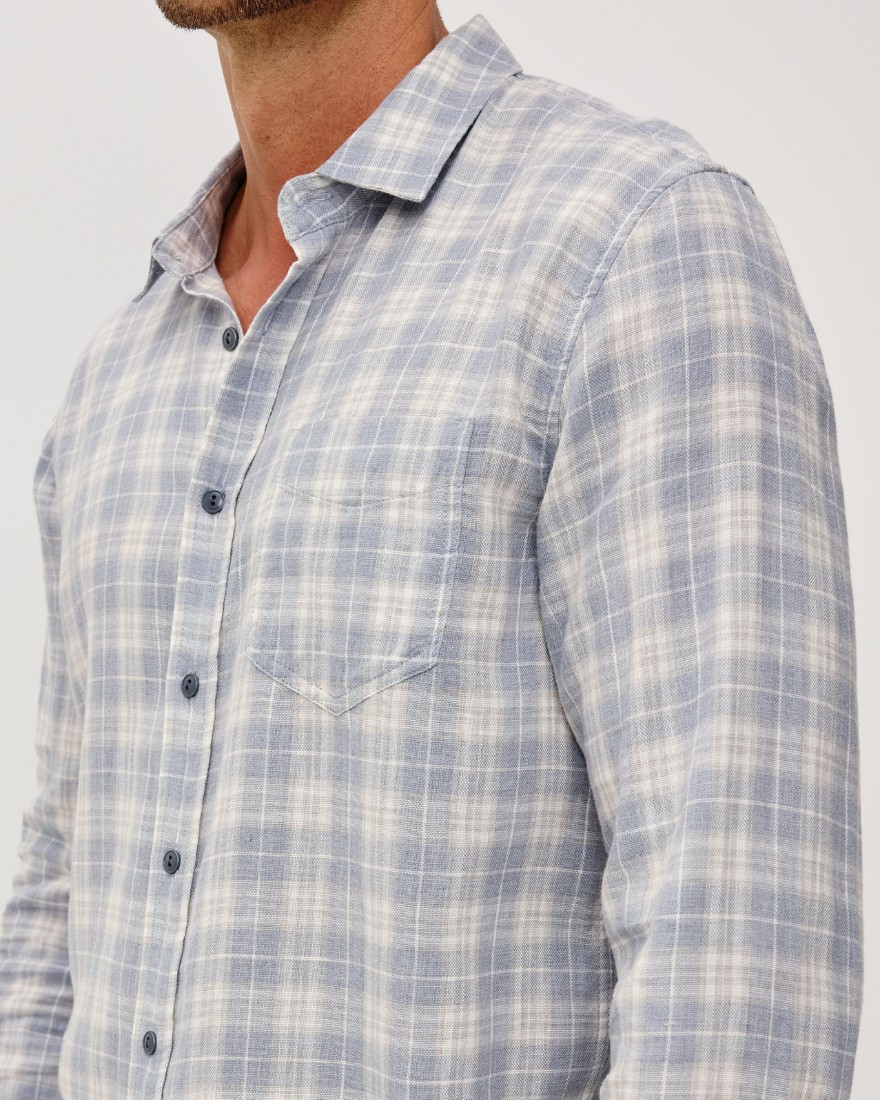 Wyatt Shirt inThatch Cloud Cream