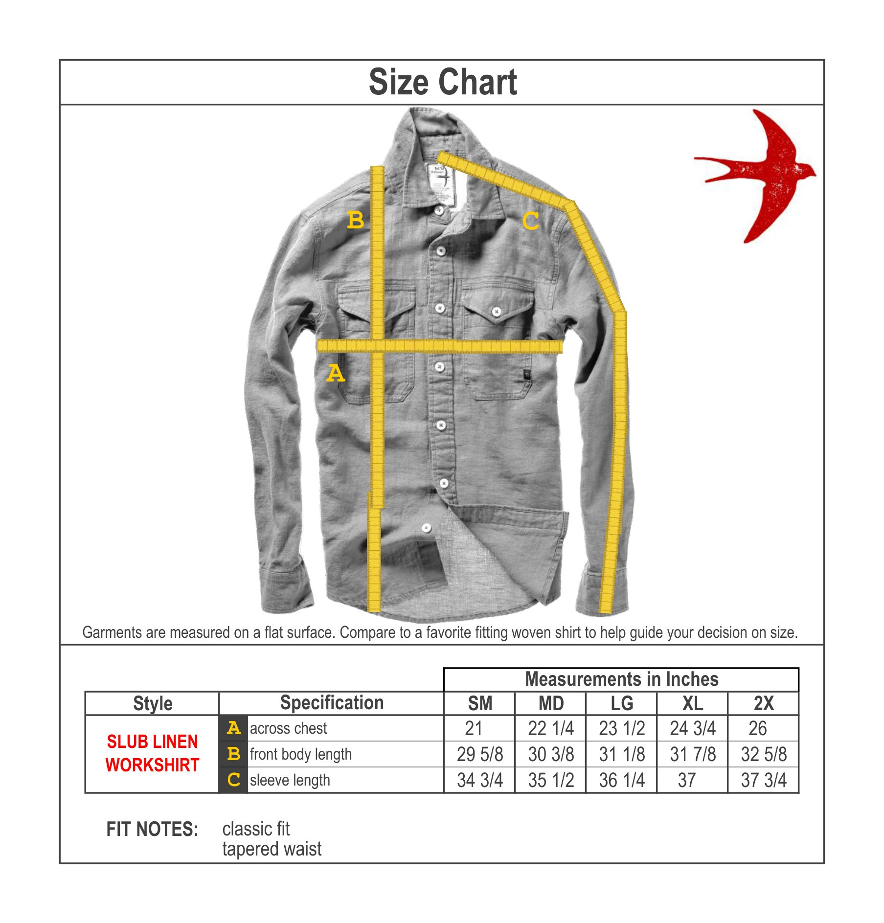 Slub Linen Workshirt in Navy