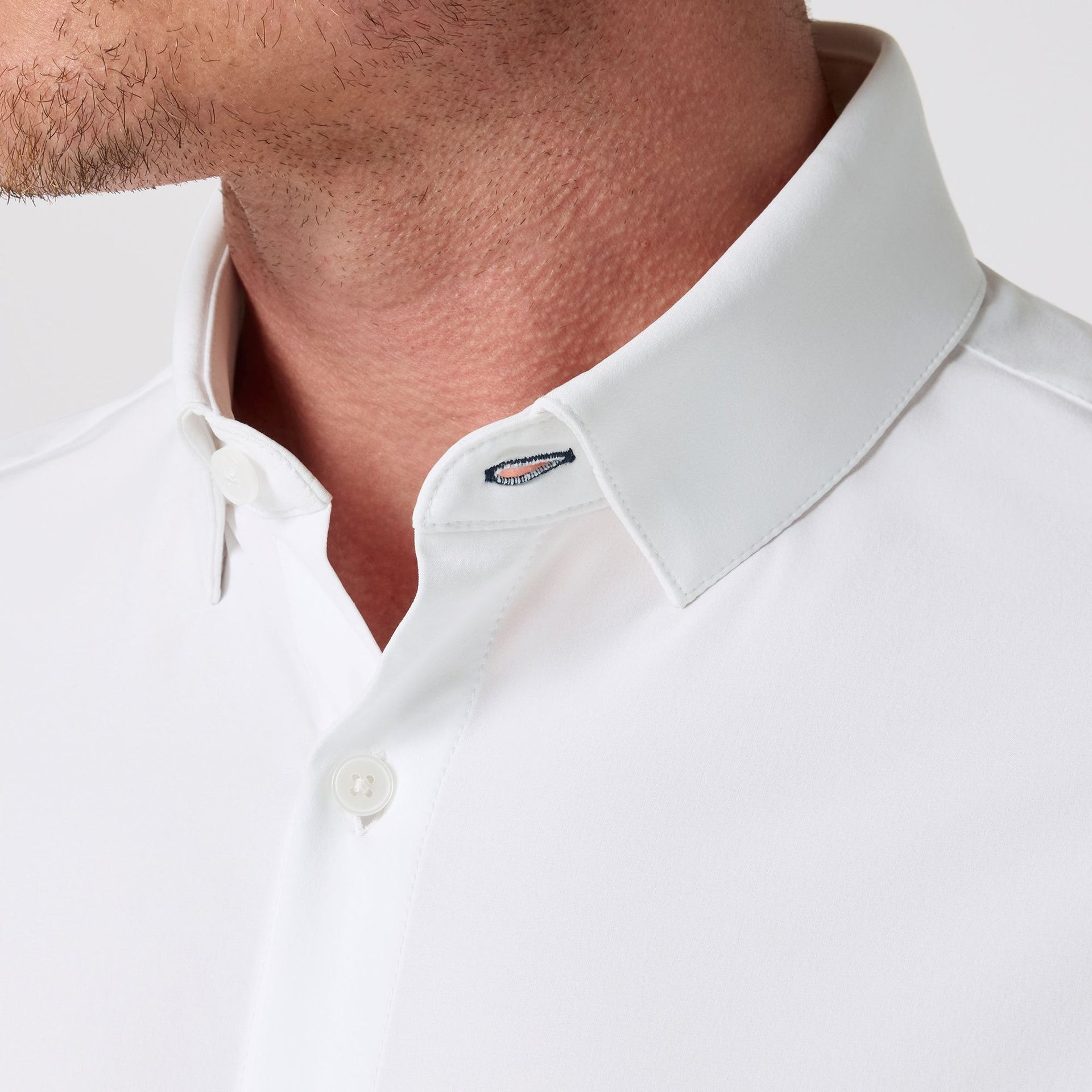 Leeward Performance Dress Shirt in White