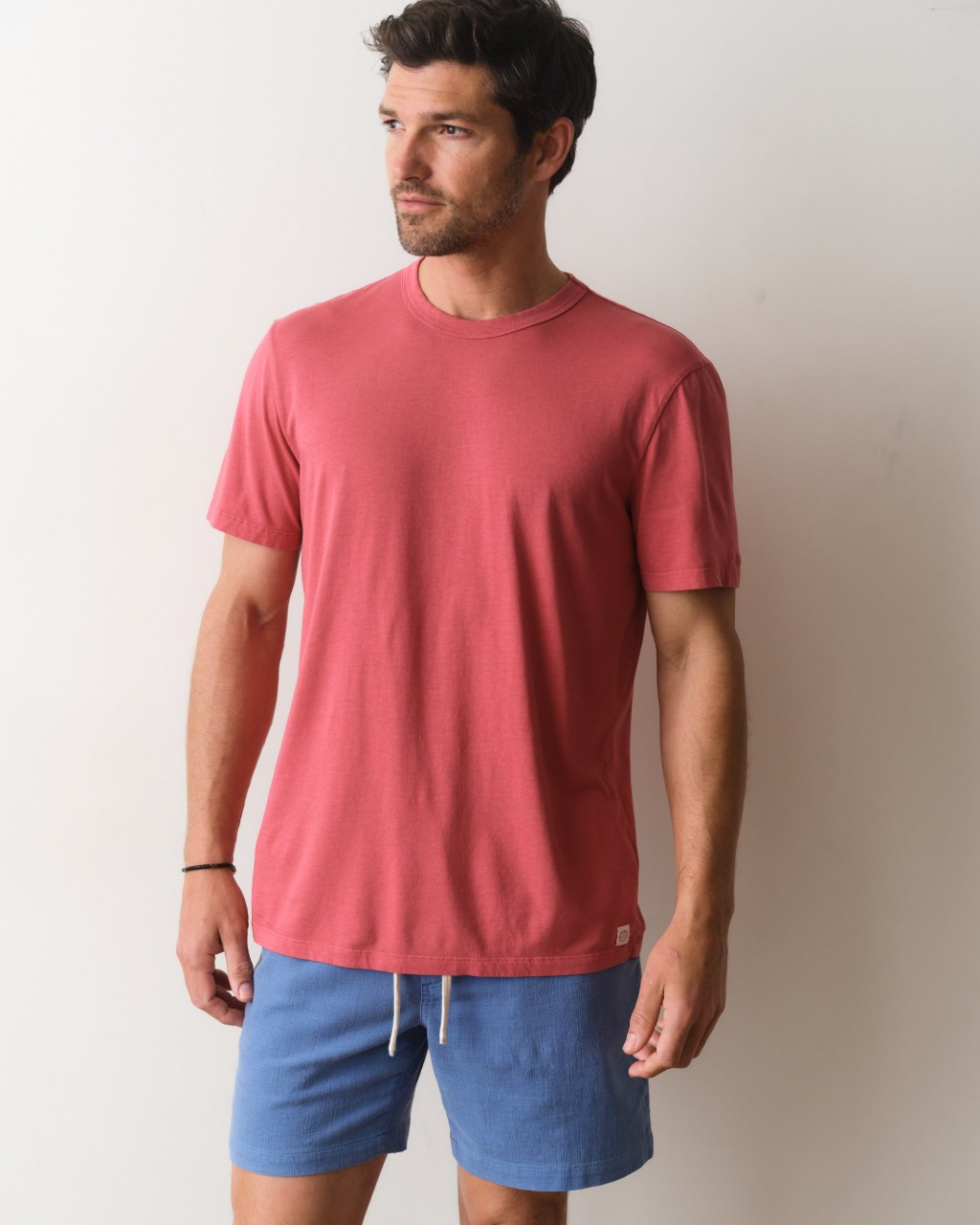 Signature Sea Change Crew Tee in Chrysanthemum 