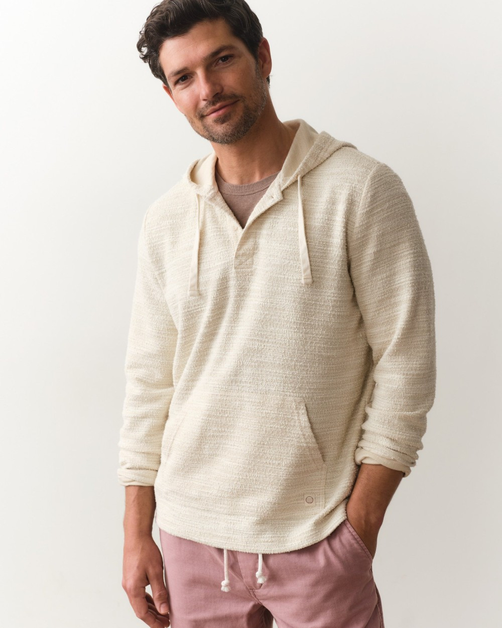 Portola Beach Hoodie in Sand