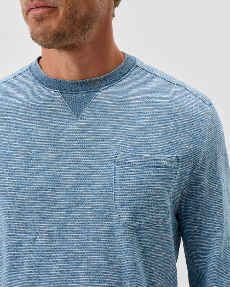 Spurlin Indigo Long Sleeve T-Shirt