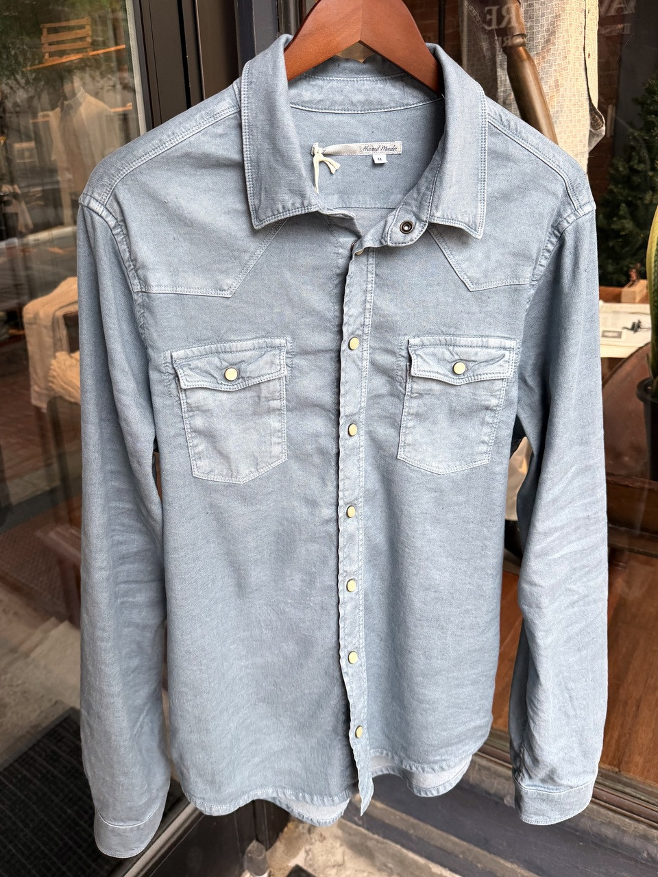 Roper Western Snap Shirt in Ardesia