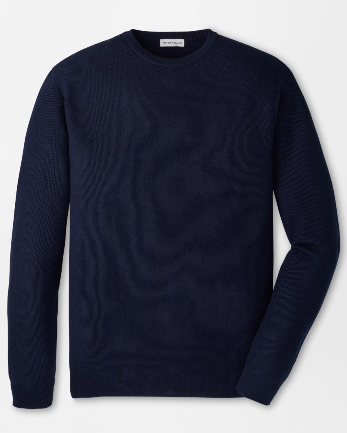 Autumn Crest Honeycomb Sweater in Navy
