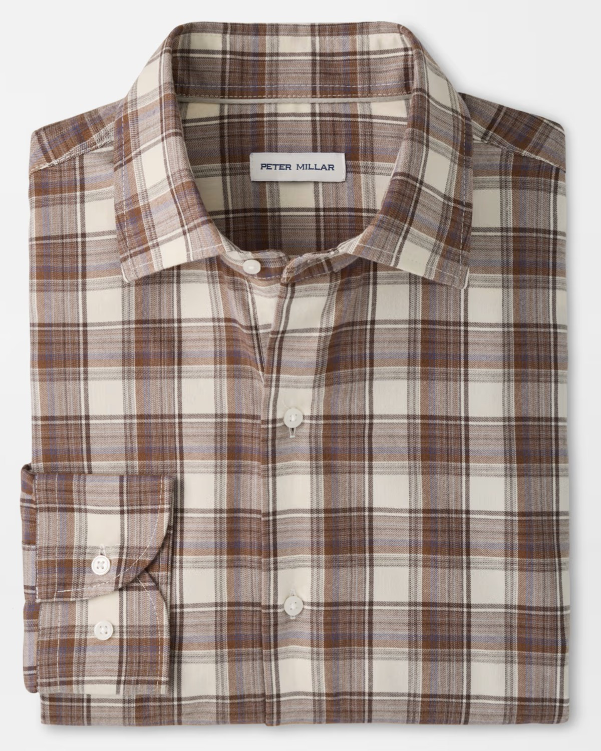 Cannon Performance Flannel Shirt in Winter Ivory