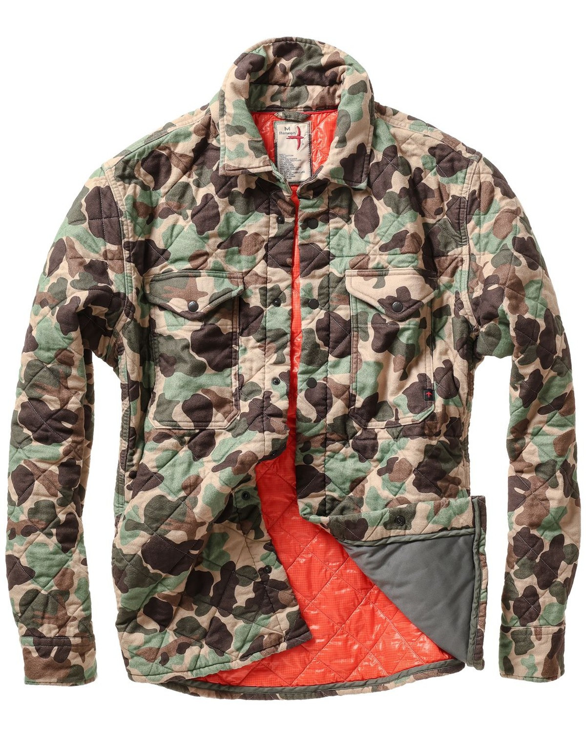 Quilted Flannel Shirt Jacket