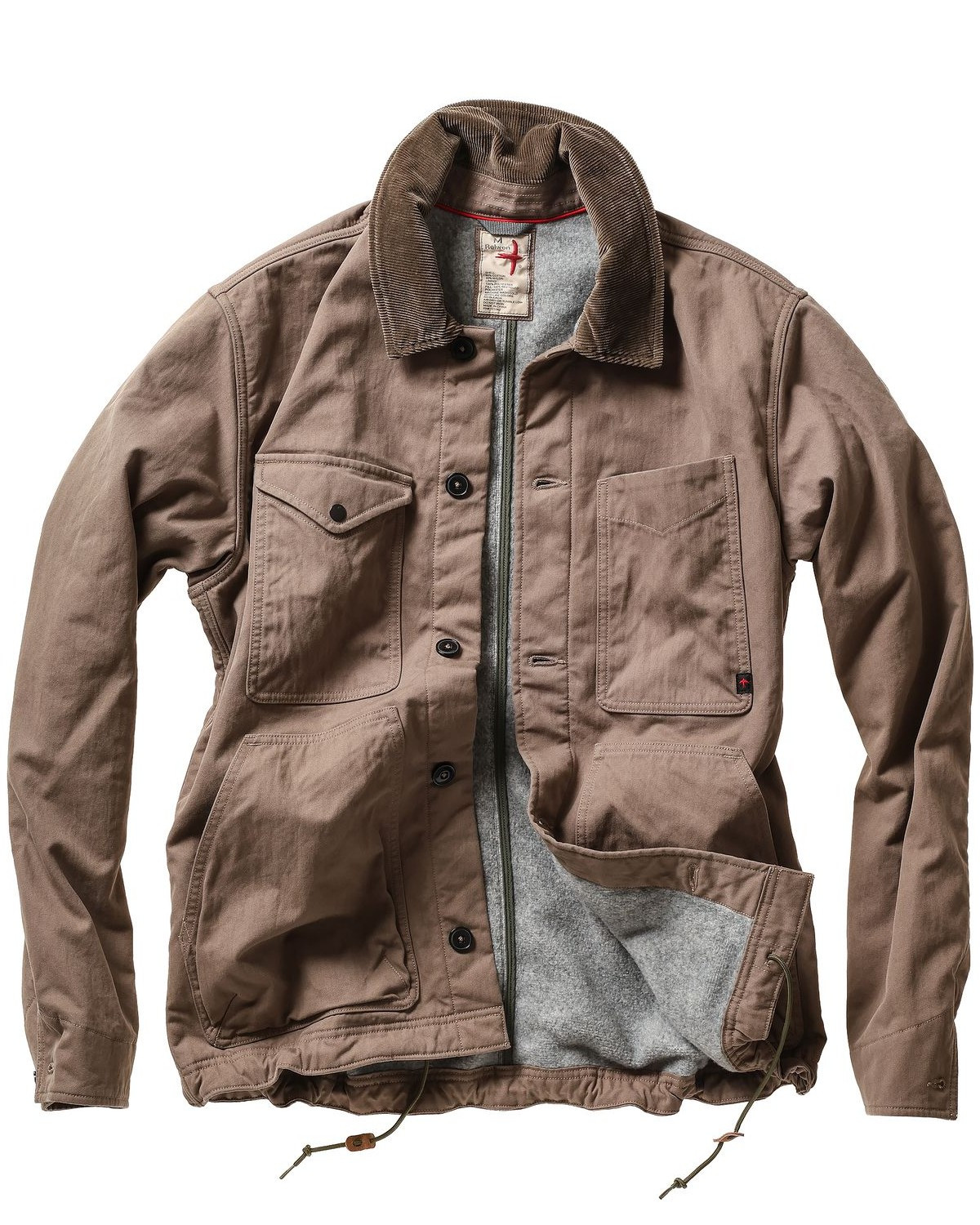 Pile-Lined Chore Coat