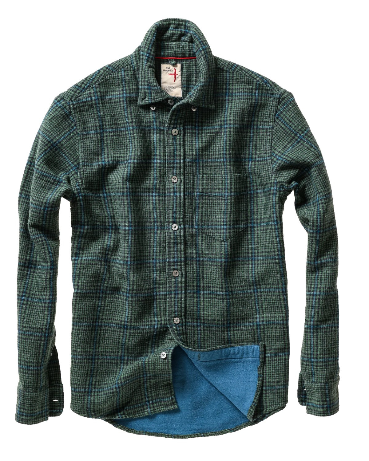 Chamois-Lined Plaid Flannel