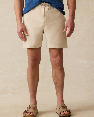 Faherty Essential Drawstring Short - Stone