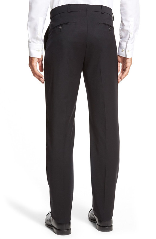 Ballin Men's Soho Modern Fit Super 120's Wool Dress Pants