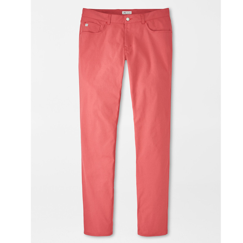 Peter Millar Eb66 Performance 5-Pocket Pant - Cape Red - Weitzenkorns