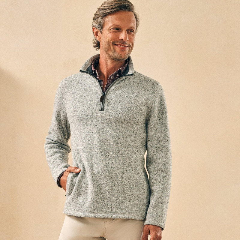 Sweater Fleece Quarter Zip