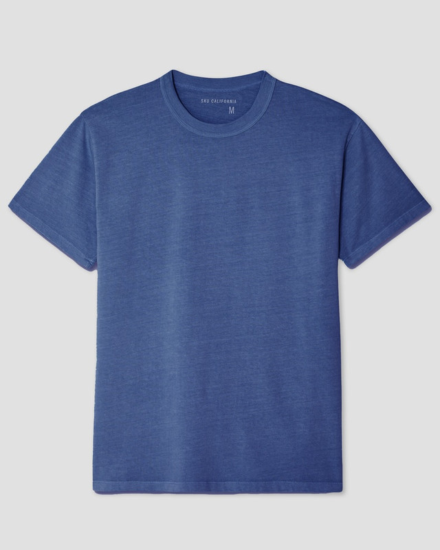 Save Khaki Recycled Jersey Phys. Ed. Tee - Union Blue