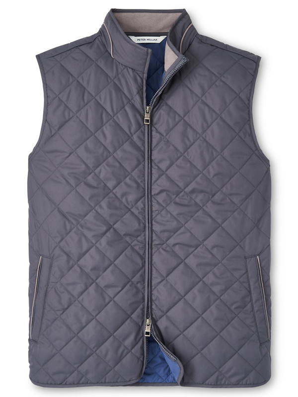 Crown Essex Vest in Iron