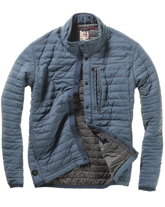 Windzip Jacket in Gas Blue