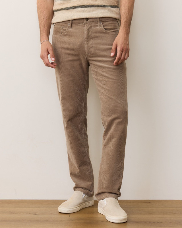 Flex Terry Cords in Taupe