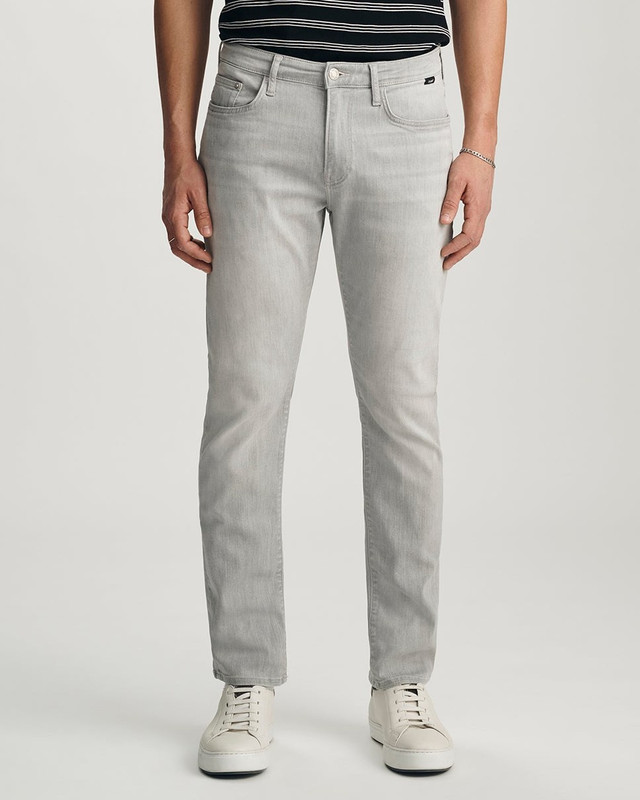 Marcus Straight Leg Jean in Ice Grey Feather Blue
