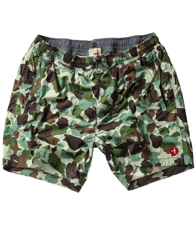 Airtex Hybrid Short 6.5" in Frog Camo