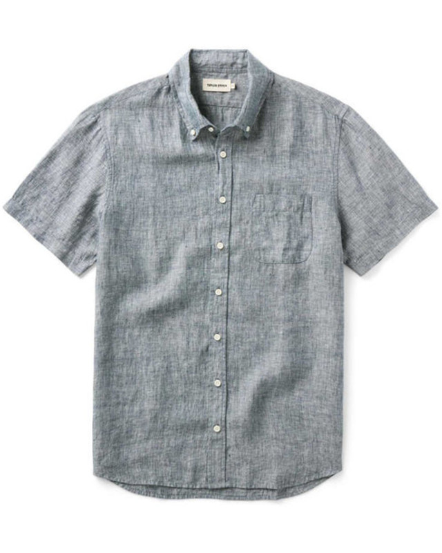 The Short Sleeve Jack Shirt in Ocean Linen