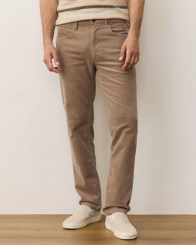 Flex Terry Cords in Taupe