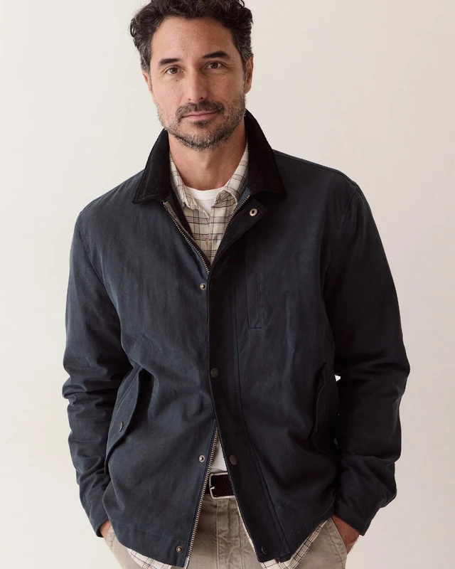 Weston Wax Canvas Barn Jacket