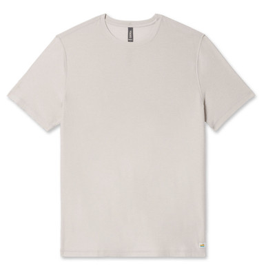 Vuori Men's Strato Tech Tee - Salt Heather - Weitzenkorns