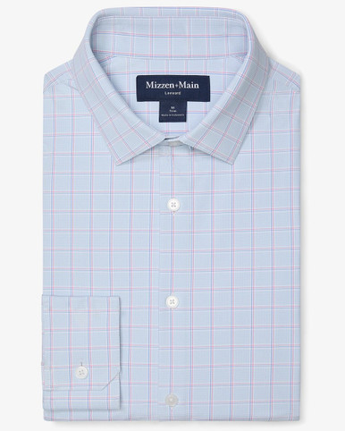 mizzen main dress shirts Mizzen+Main Men's Leeward Short Sleeve Shirt Mizzen+Main Monaco LS Dress Shirt
