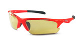 Twister Tennis Sunglasses with Interchangeable Lenses - Orange