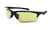 Twister Tennis Sunglasses with Interchangeable Lenses - Black