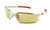 Twister Tennis Sunglasses with Interchangeable Lenses - White