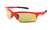 Twister Tennis Sunglasses with Interchangeable Lenses - Orange
