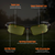 Twister Tennis Sunglasses with Interchangeable Lenses - Orange