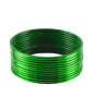 BANGLES GLASS GREEN - SIZE 2-10 (2 DOZENS/BOX)