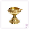 BRASS KUBER LAMP-4 INCHES