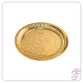 BRASS PLAIN PLATE-9 INCHES