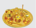 POOJA THALI -2 TONE