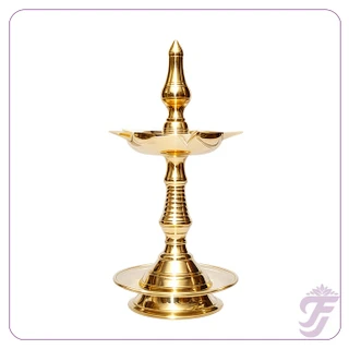 BRASS KERALA VILAKKU-8 INCH