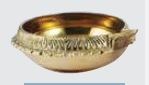 BRASS KUBER LAMP WITHOUT ST-4"