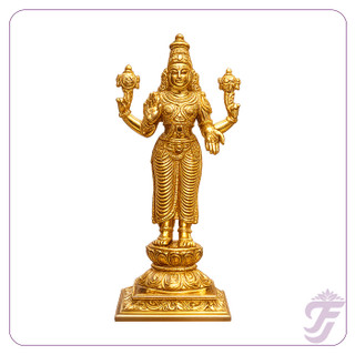 BRASS PERUMAL STATUE-8 INCH