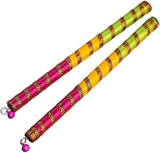 DANDIYA STICKS-1 PAIR WOODDEN