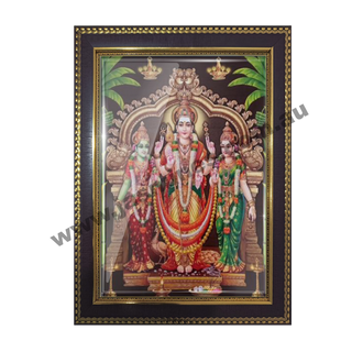 PHOTO FRAME SRI VALLI DEVYANI MURUGAN - LARGE