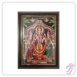 PHOTO FRAME SRI VALLI DEVYANI MURUGAN - LARGE