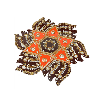 ACRYLIC RANGOLI STENCIL D-11