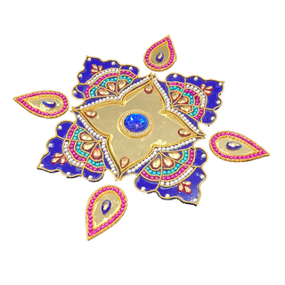 ACRYLIC RANGOLI STENCIL D-11 C